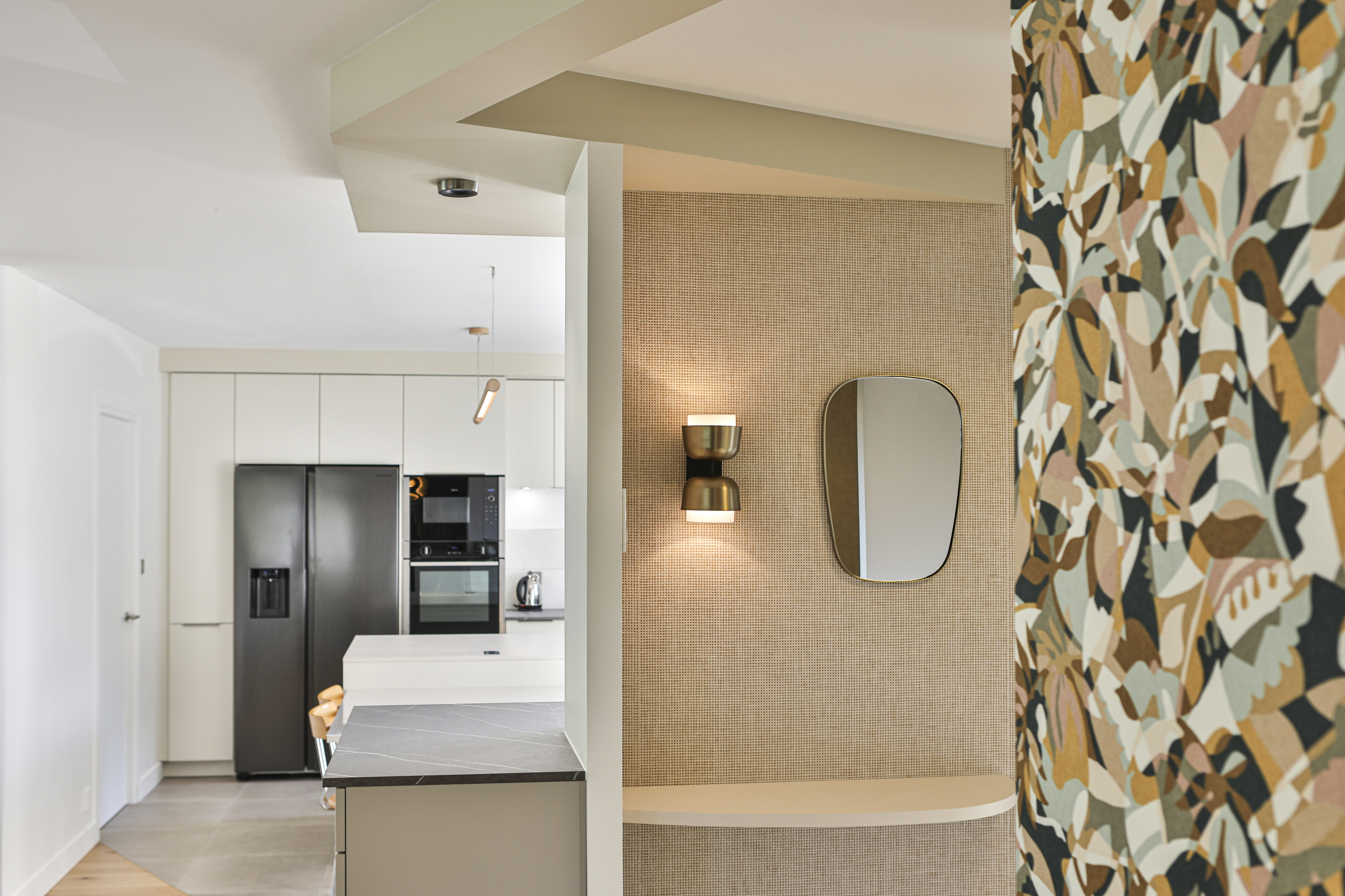 Rénovation d’un espace de vie lumineux et raffiné